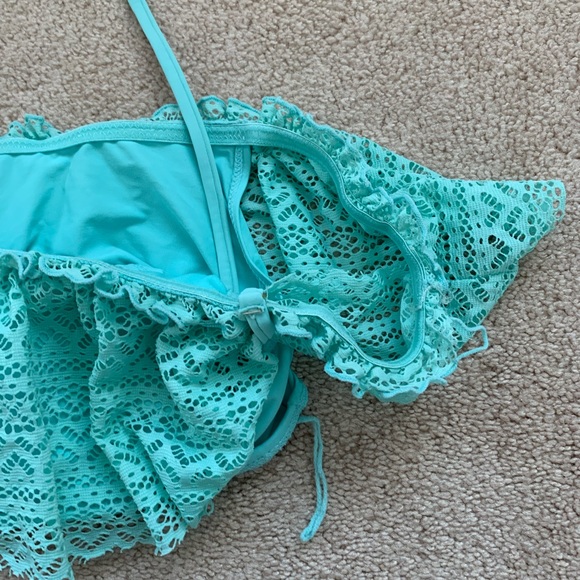 Ardene Off the Shoulder Teal Bikini - Picture 6 of 9